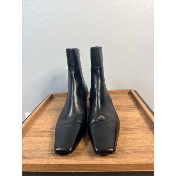 Madewell The Lexie Ankle Boot True Black Size 10 - Picture 4 of 10